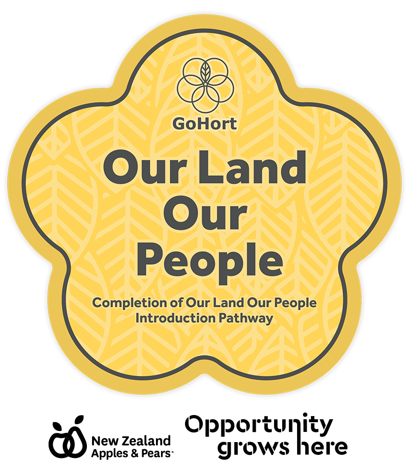 Our land our people learning pathway digital badge