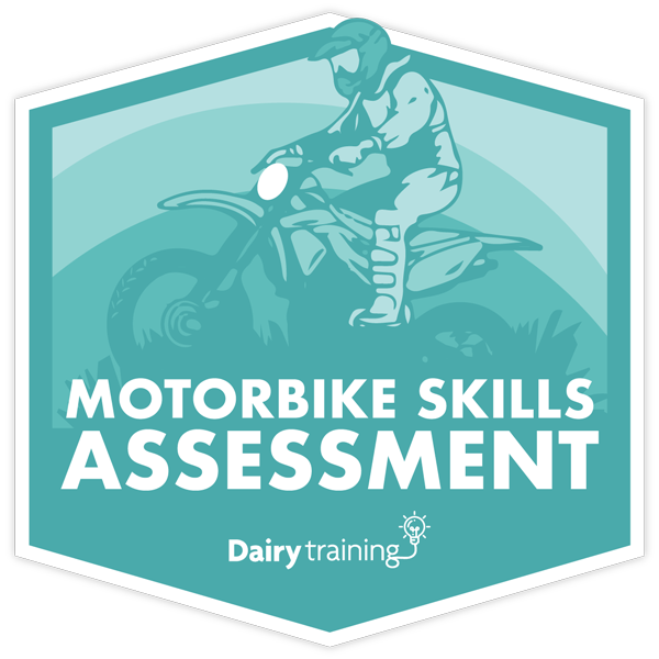 Motorbike skills digital badge