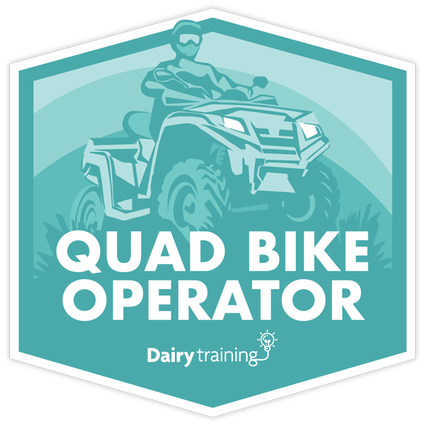 Quad bike skills digital badge