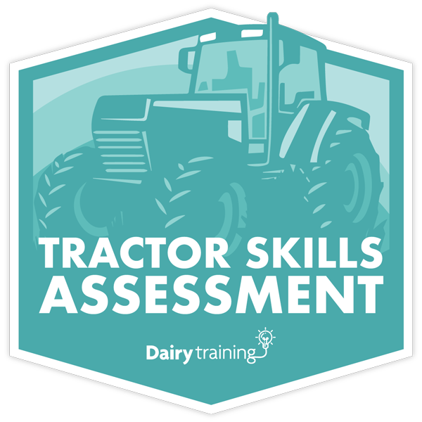 Tractor skills digital badge